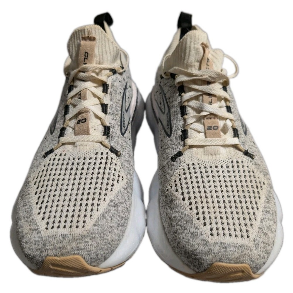 Brooks Glycerin StealthFit 20 Running Shoes Womens 9.5 B Cream 120372-1B-163 - Picture 2 of 9